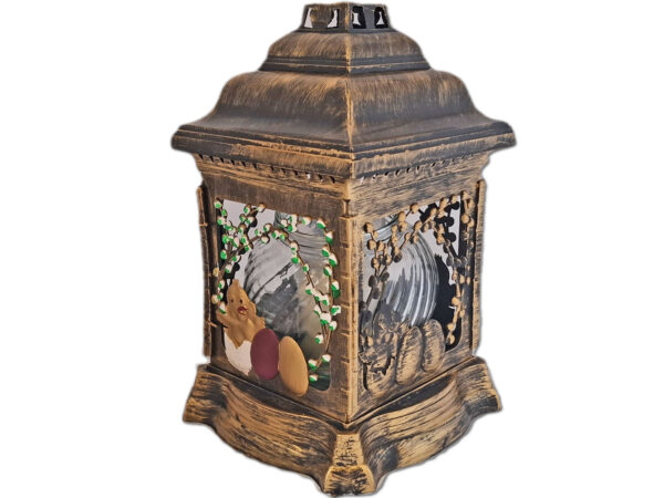 ZNICZ ZNICZE LAMPION NA GRÓB 2070 WIELKANOC ZŁOTO +WKŁAD