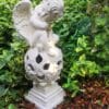 ZNICZ LAMPION SOLARNY ANIOŁEK FIGURKA