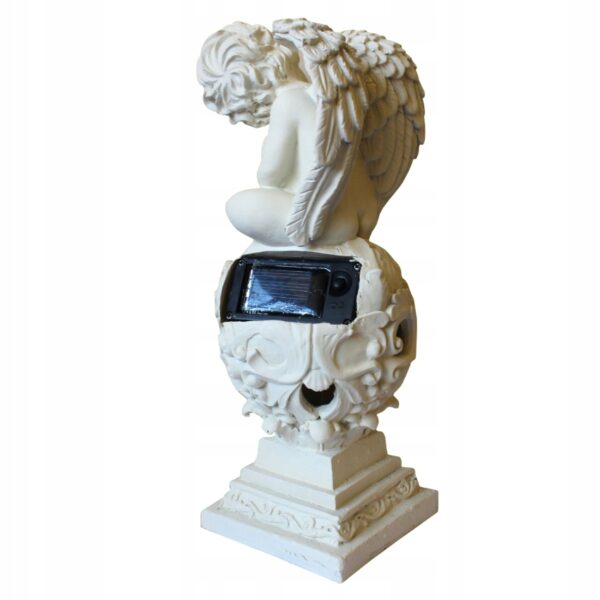 ŻONA DLA ŻONY ZNICZ LAMPION SOLARNY ANIOŁ NA GRÓB