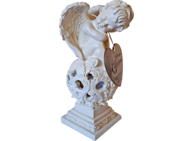 RODZICE RODZICOM ZNICZ FIGURKA SOLARNY ANIOŁ NA GRÓB