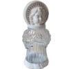 aniol-szklany-glas-maly1.jpg ZNICZ ZNICZE LAMPION NA GRÓB ANIOŁ MAŁY SZKŁO BIAŁY