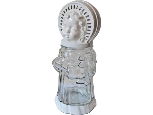 aniol-szklany-glas-maly2.jpg ZNICZ ZNICZE LAMPION NA GRÓB ANIOŁ MAŁY SZKŁO BIAŁY