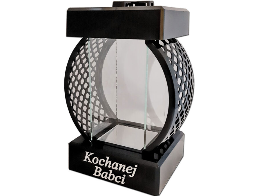 babcia-sre-kolo-rat1.jpg BABCIA BABCI SR ZNICZ LAMPION KOŁO RTN GŁADKI CZARNY