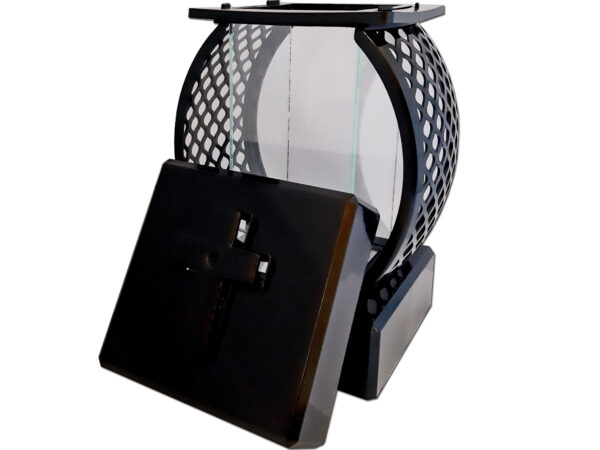 BABCIA BABCI SR ZNICZ LAMPION KOŁO RTN GŁADKI CZARNY