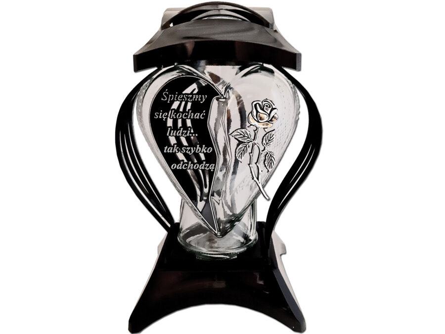 ZNICZ ZNICZE LAMPION NA GRÓB CBL LUDZIE SREBRO