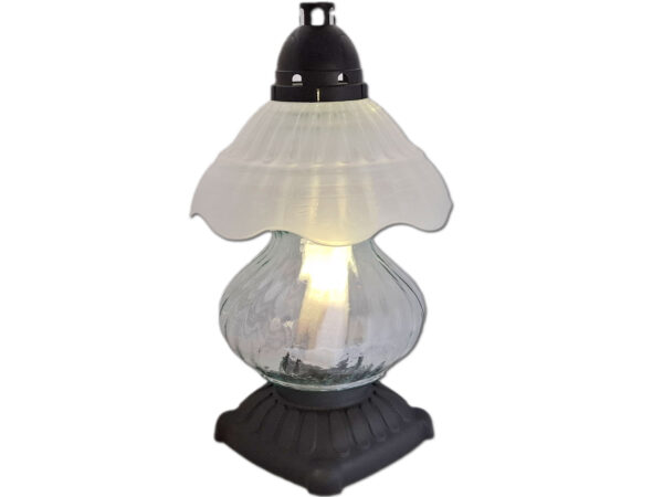 ZNICZ ZNICZE LAMPION NA GRÓB KAPLICA MD20+ŚWIECA BRK