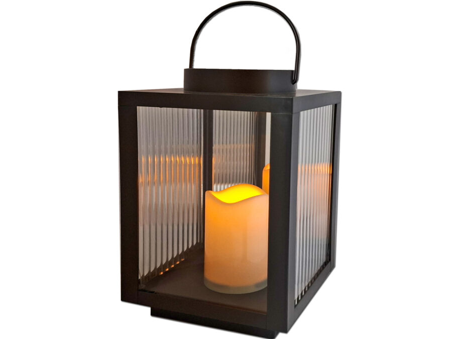 cort-latar-solar-czarna1.jpg SOLAR SOLARNA LATARNIA LAMPION ZNICZ CZARNA ŚWIECA