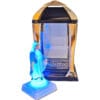kaplica-kub-zl-sios-fig3.jpg SIOSTRA SIOSTRZE ZNICZ LAMPION LATARNIA NA GRÓB KPL ZŁOTO+FIGURKA LED