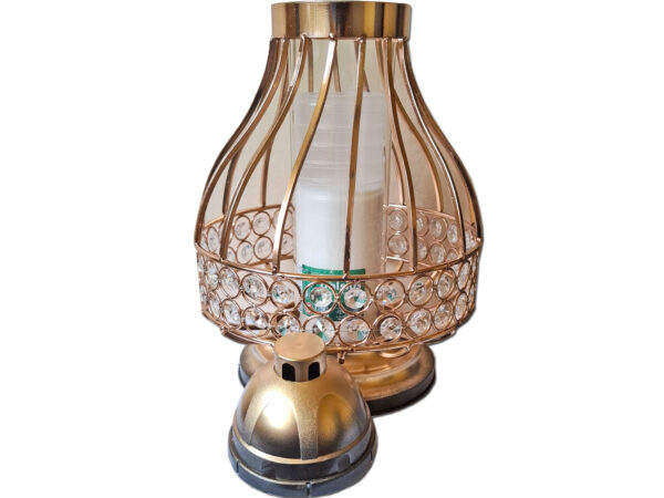 ZNICZ ZNICZE LAMPION NA GRÓB KARAFA VIP ZŁOTO 70+WKŁAD