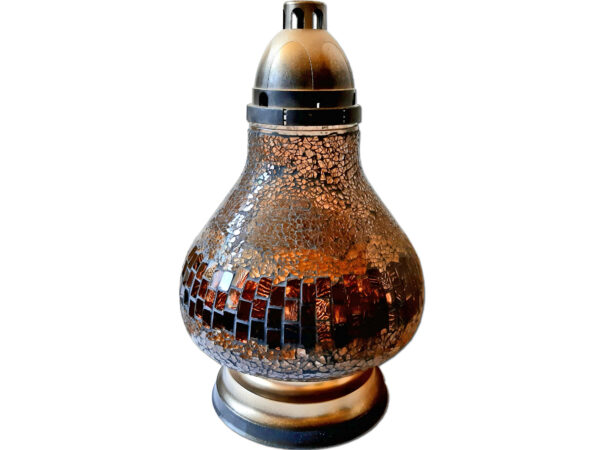 Znicz Mozaika Karafa złoto