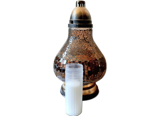 Znicz Mozaika Karafa złoto