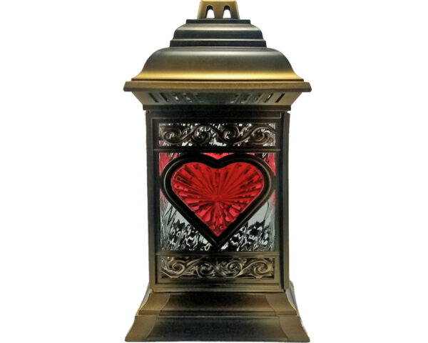 ZNICZ ZNICZE LAMPION NA GRÓB KATEDRA SERCE ZŁOTO