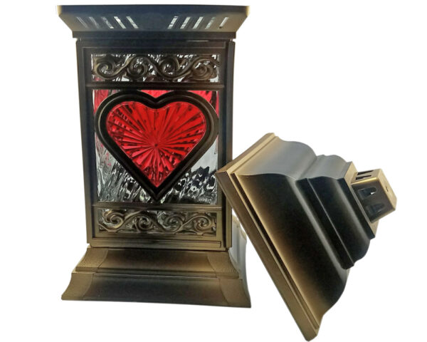 ZNICZ ZNICZE LAMPION NA GRÓB KATEDRA SERCE ZŁOTO