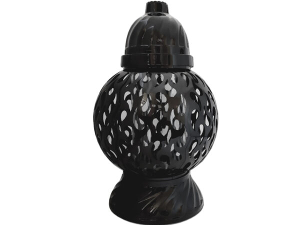 ZNICZ ZNICZE LAMPION NA GRÓB KULA MAŁA PŁM CZARNA