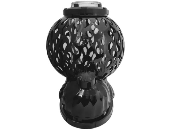 ZNICZ ZNICZE LAMPION NA GRÓB KULA MAŁA PŁM CZARNA