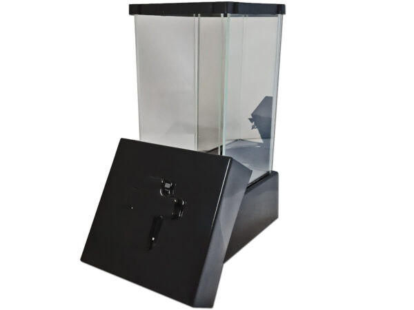 ZNICZ ZNICZE LAMPION NA GRÓB LA250 CZARNY SENTENCJA