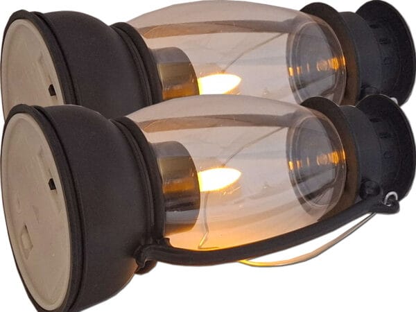 LAMPKA LAMPKI LATARENKA OZDOBA LAMPKA CZARNA ZESTAW 2 SZTUKI