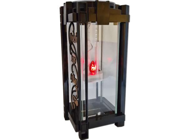 ZNICZ LAMPION PLK SENTENCJA ZŁOTO NA GRÓB SOLAR SOLARNY FOTOWOLTAICZNY