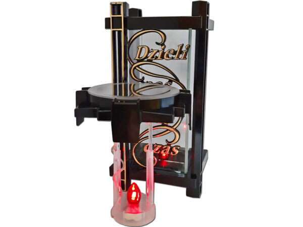 ZNICZ LAMPION PLK SENTENCJA ZŁOTO NA GRÓB SOLAR SOLARNY FOTOWOLTAICZNY