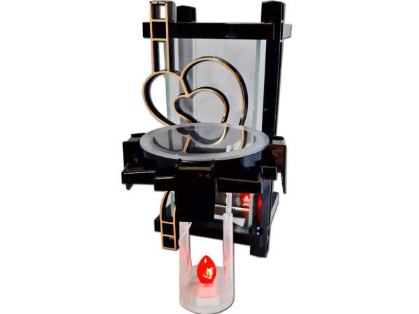 palka-solar-serce-zlo4.jpg ZNICZ LAMPION PLK SERCE ZŁOTO NA GRÓB SOLAR SOLARNY FOTOWOLTAICZNY