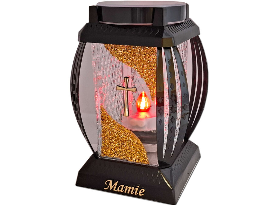 MAMA MAMIE SOLAR SOLARNY FOTOWOLTAICZNY ZNICZ LAMPION NA GRÓB VERA ZŁ