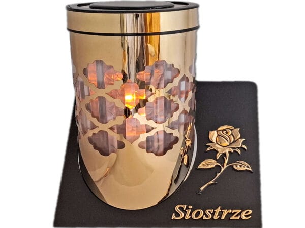 siostr-sol-paris-roz-zl1.jpg SIOSTRA SIOSTRZE ZNICZ LAMPION SOLARNY SOLAR FOTOWOLTAICZNY TUBA RÓŻA ZŁOTO