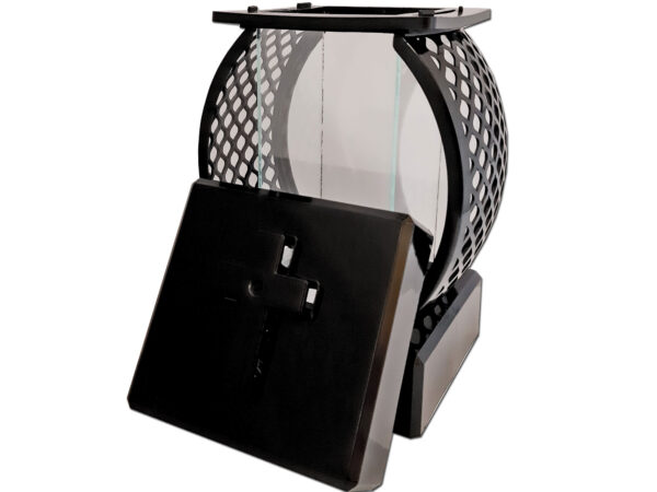 siostra-sre-kolo-rat2.jpg SIOSTRA SIOSTRZE SR ZNICZ LAMPION KOŁO RTN GŁADKI CZARNY