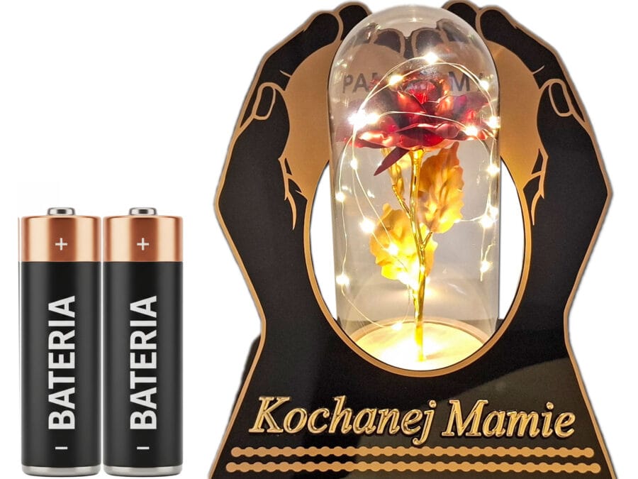 skos-rece-roz-cze-mama1-1.jpg MAMA MAMIE ZNICZ LAMPION NA GRÓB SKOS DŁONIE RÓŻA CZERWONA+LEDY