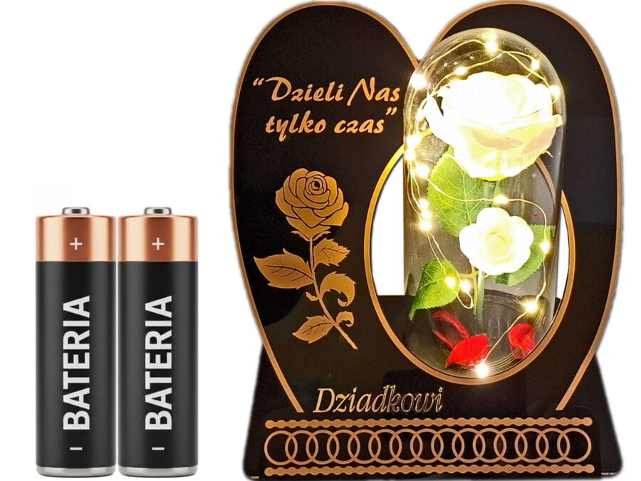 skos-ser-roza-bia-dzia2jpg.jpg DZIADEK DZIADKOWI ZNICZ LAMPION NA GRÓB SKOS RÓŻA BIAŁA+LEDY