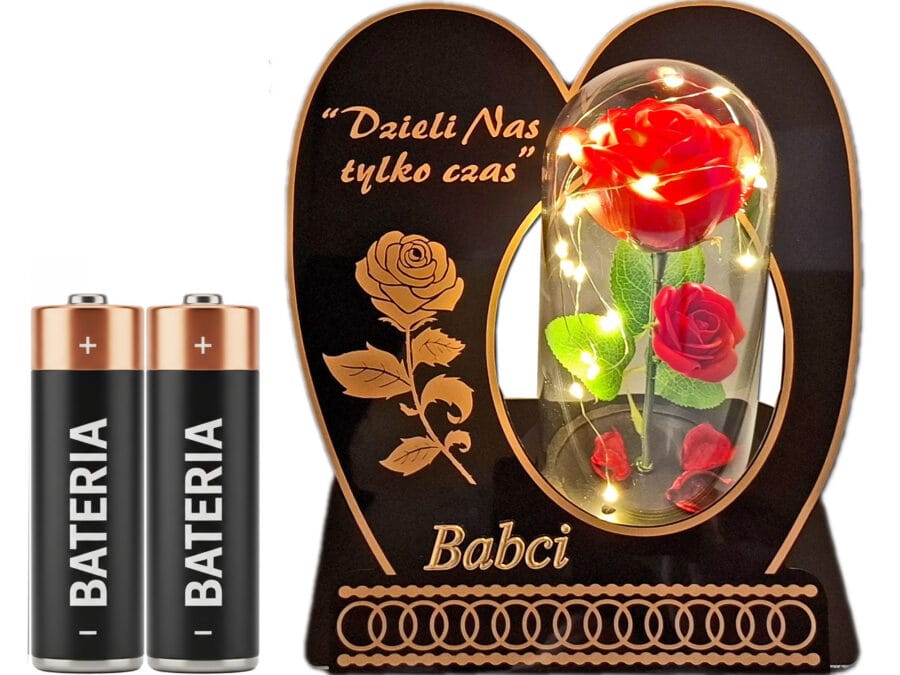 skos-ser-roza-cze-babc2-1.jpg BABCIA BABCI ZNICZ LAMPION NA GRÓB SKOS RÓŻA CZERWONA+LEDY