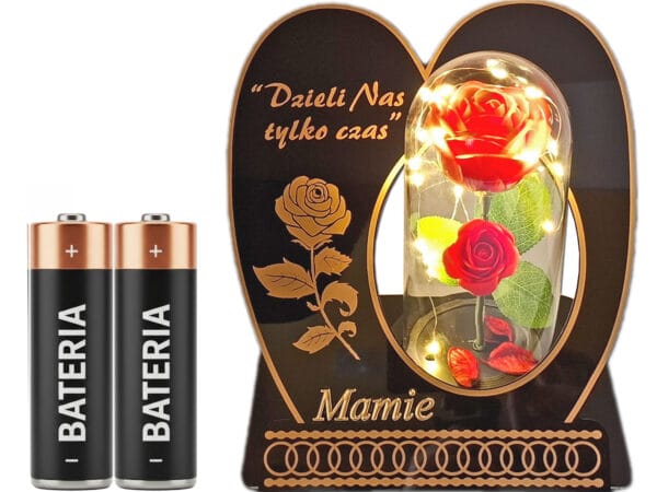 skos-ser-roza-cze-mam2.jpg MAMA MAMIE ZNICZ LAMPION NA GRÓB SKOS RÓŻA CZERWONA+LEDY