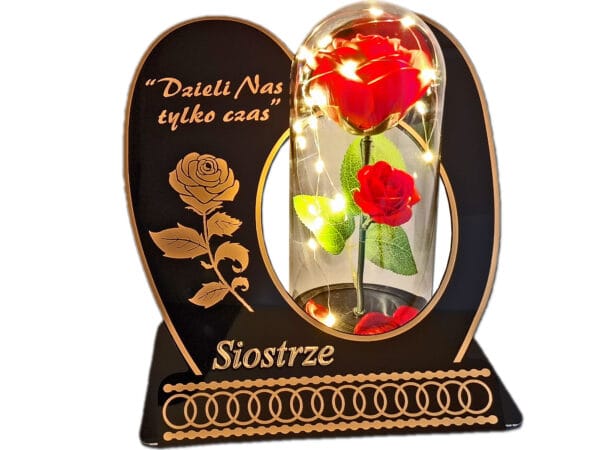 skos-ser-roza-cze-sios1.jpg SIOSTRA SIOSTRZE ZNICZ LAMPION NA GRÓB SKOS RÓŻA CZERWONA+LEDY
