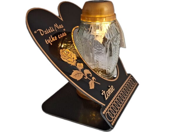 ŻONA ŻONIE ZNICZ LAMPION NA GRÓB SKOS SOLAR