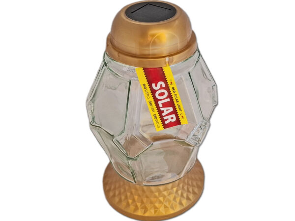 SOLAR SOLARNY ZNICZ LAMPION NA GRÓB 4100 ZŁOTO