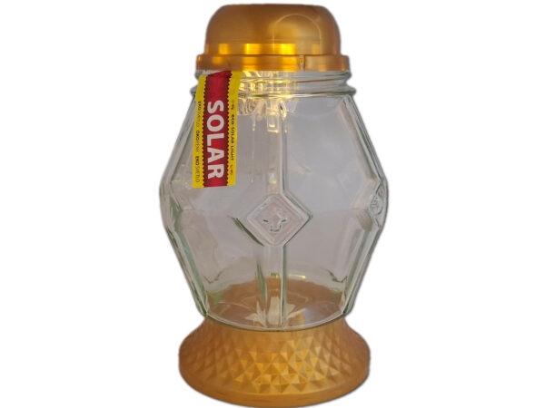 SOLAR SOLARNY ZNICZ LAMPION NA GRÓB 4100 ZŁOTO