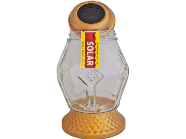 SOLAR SOLARNY ZNICZ LAMPION NA GRÓB 4100 ZŁOTO