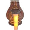 solar-karaf-roza-braz4.jpg SOLAR SOLARNY ZNICZ LAMPION NA GRÓB KARAFA RÓŻA BRĄZOWA