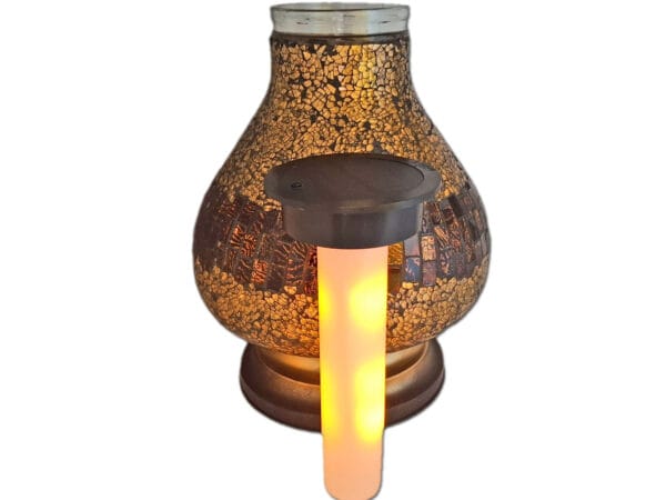 solar-karaf-zloto3.jpg SOLAR SOLARNY ZNICZ LAMPION NA GRÓB KARAFA ZŁOTO