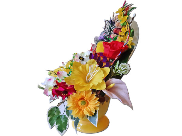 DONICZKA BUKIET STROIK ZALEWANY WIELKANOCNY