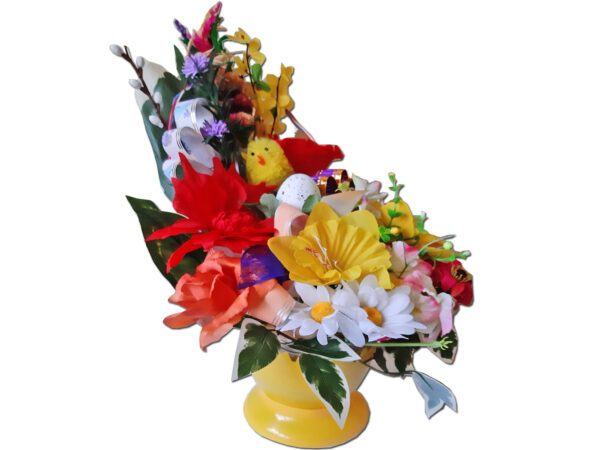 DONICZKA BUKIET STROIK ZALEWANY WIELKANOCNY