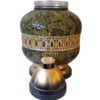 ZNICZ ZNICZE LAMPION NA GRÓB URN ZŁOTO-CZARNA +WKŁAD