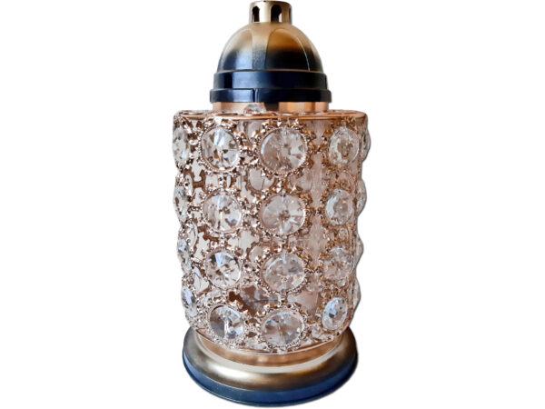 ZNICZ ZNICZE LAMPION NA GRÓB WLC VIP ZŁOTO+WKŁAD 5 DNI BOLSIUS