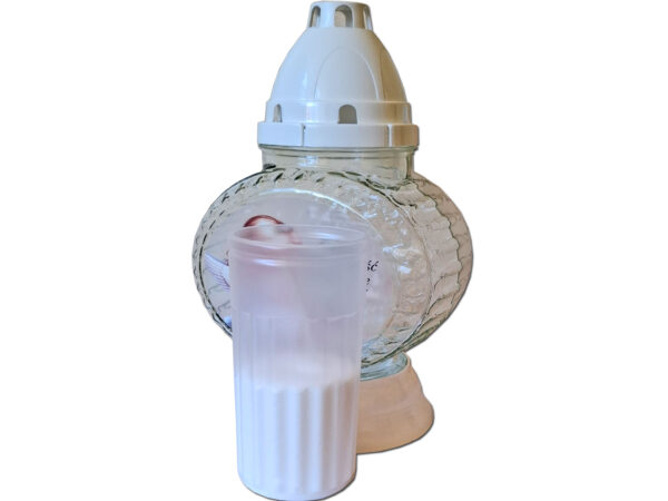 ZNICZ ZNICZE LAMPION NA GRÓB Z1 DZIEWCZYNKA +WKŁAD