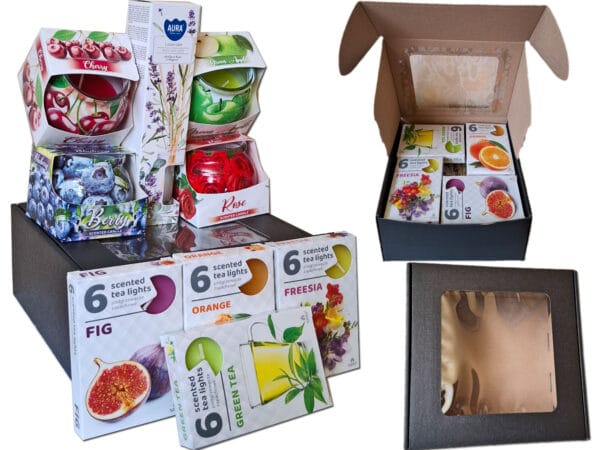 ŚWIECE ZAPACHOWE 4 SZT+ PODGRZEWACZE ZAPACHOWE 4 SZT+DYFUZOR ZAPACHOWY 1 SZ