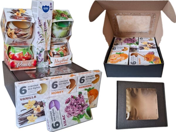 ŚWIECE ZAPACHOWE 4 SZT+ PODGRZEWACZE ZAPACHOWE 4 SZT+DYFUZOR ZAPACHOWY 1 SZ