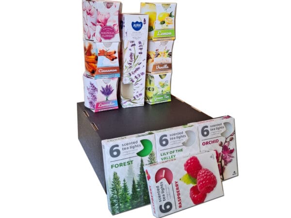 ŚWIECE ZAPACHOWE 6 SZT+ PODGRZEWACZE ZAPACHOWE 4 SZT+DYFUZOR ZAPACHOWY 1 SZ