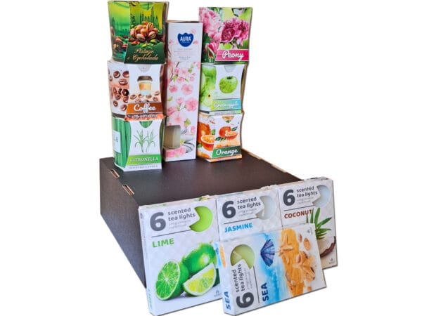 ŚWIECE ZAPACHOWE 6 SZT+ PODGRZEWACZE ZAPACHOWE 4 SZT+DYFUZOR ZAPACHOWY 1 SZ