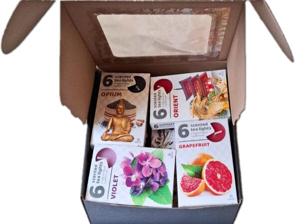 ŚWIECE ZAPACHOWE 6 SZT+ PODGRZEWACZE ZAPACHOWE 4 SZT+DYFUZOR ZAPACHOWY 1 SZ