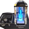 blach-kpl-pod-syn-sre-fig1.jpg SYN SYNOWI ZNICZ LAMPION NA GRÓB KPL SREBRO SKOS SENTENCJA+ FIGURKA LED