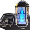 blach-kpl-pod-tat-sre-fig1.jpg TATA TACIE ZNICZ LAMPION NA GRÓB KPL SREBRO SKOS SENTENCJA+ FIGURKA LED